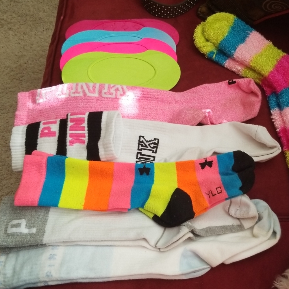 Flat Socks and Knee Highs